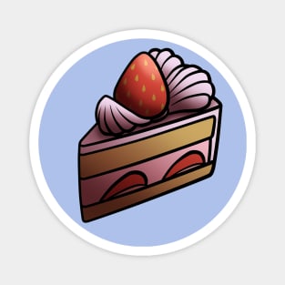 Strawberry Cake Magnet